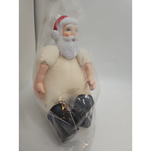 Santa Claus Mini Muslin Doll Pin Cushion VINTAGE Sewing Holidays Christmas NEW - Picture 4 of 10